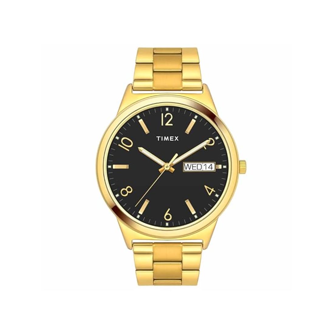Timex Classics Men Black 41 mm Dial Analog Watch TWTG10005