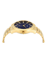 Timex Men 43 mm Quartz Analog Blue Dial Stainless Steel Strap Watch TWTG104SMU11
