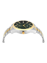 Timex Men 43 mm Quartz Analog Green Dial Stainless Steel Strap Watch TWTG104SMU12