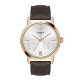 Timex 39 mm Analog Silver Dial Men Watch TWTG31SMU03
