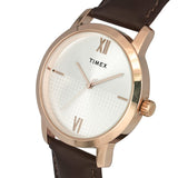 Timex 39 mm Analog Silver Dial Men Watch TWTG31SMU03