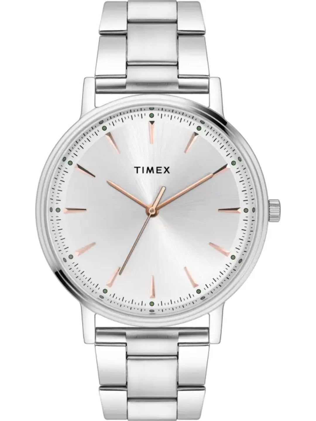 Timex 41 mm Analog Silver Dial Men Watch TWTG80SMU16