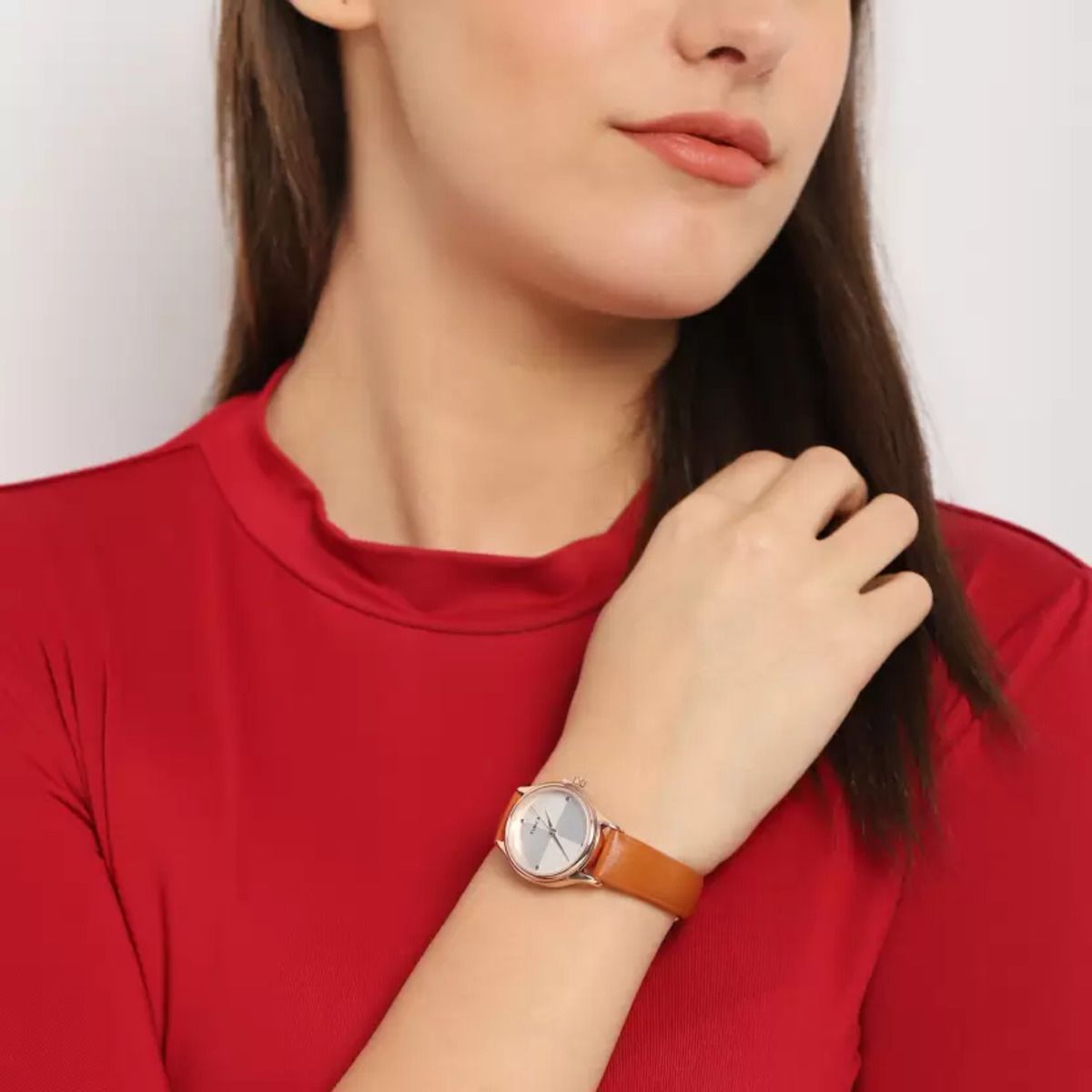 Timex 28 mm Analog Silver Dial Women Watch TWTL87SMU05