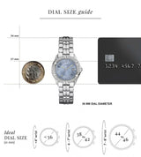 Guess Sport Women 36 mm Blue Dial Analog Watch U0148L7
