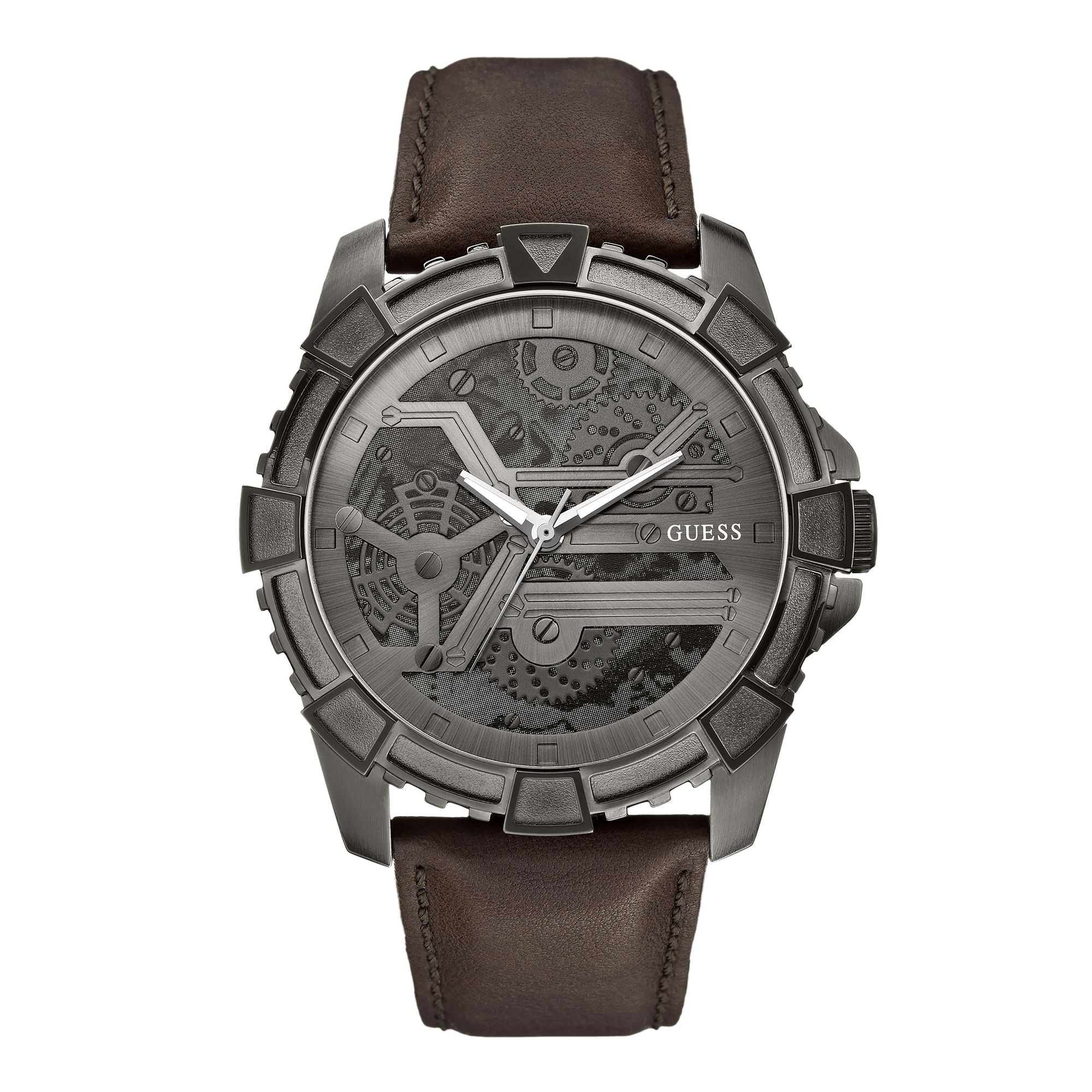 Guess Gunmetal Dial Men Analog Watch U0274G1M