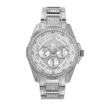 Guess Silver Dial Women Watch - U0286L1M