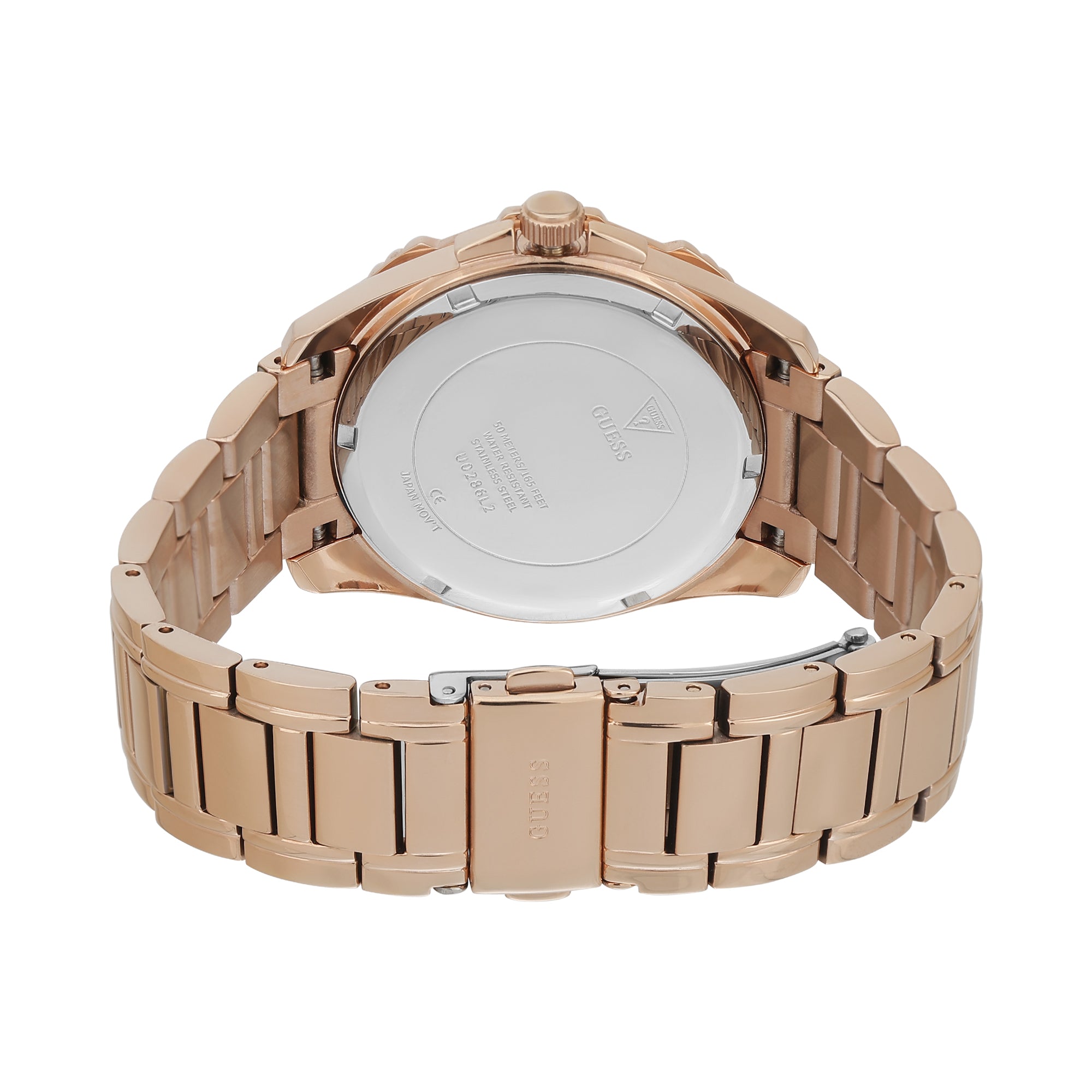 Guess 39 mm Silver Dial Women Watch U0286L2M