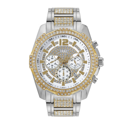 Guess White Dial Men Watch - U0291G4M