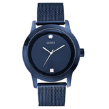 Guess 44 mm Blue Dial Men Analog Watch U0297G2M