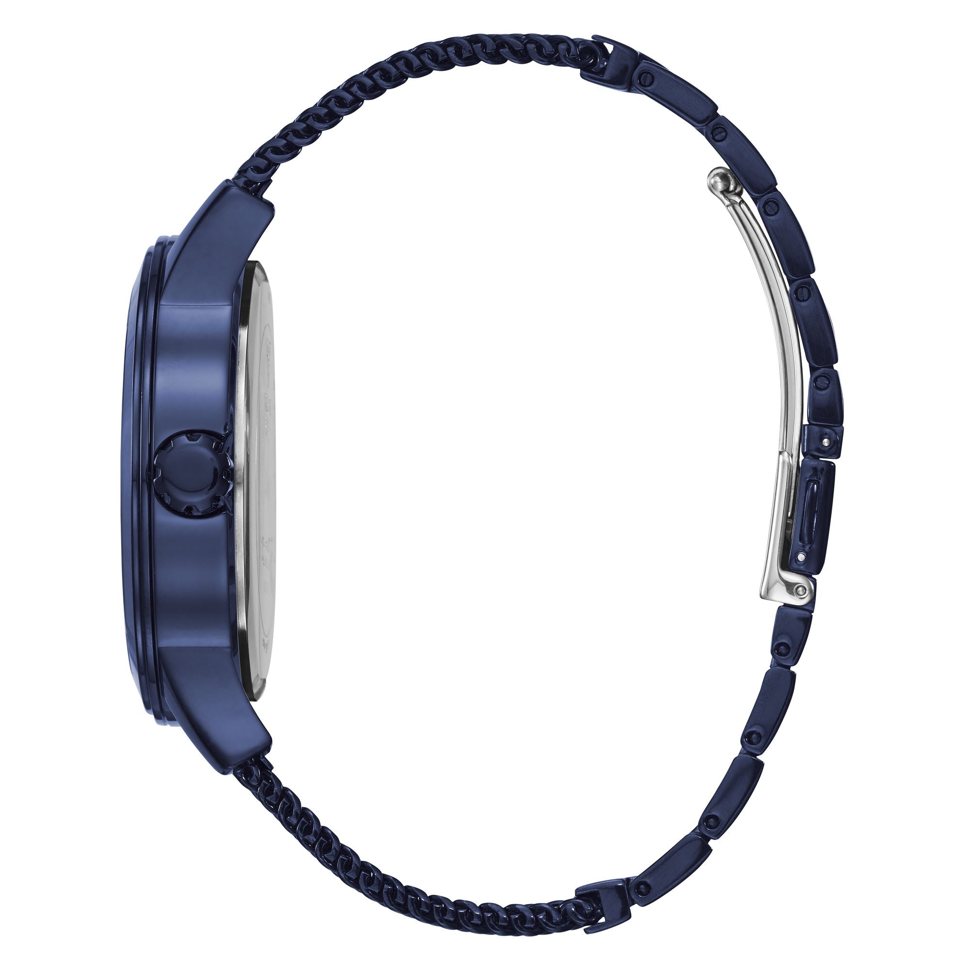 Guess 44 mm Blue Dial Men Analog Watch U0297G2M