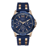 Guess Blue Dial Men Analog Watch