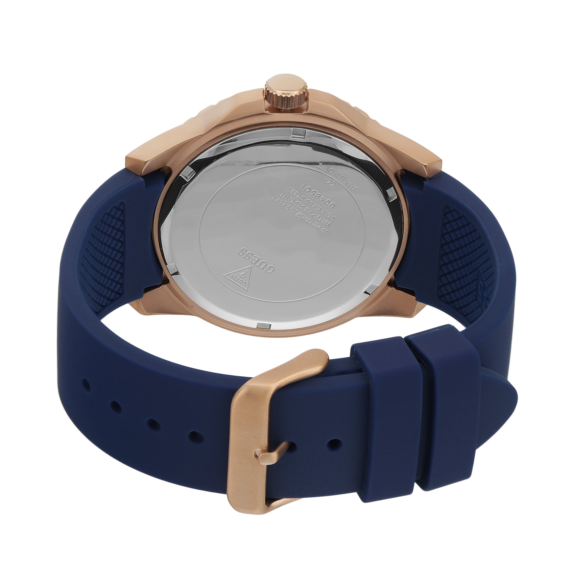 Guess 46 mm Blue Dial Men Watch U0485G1M