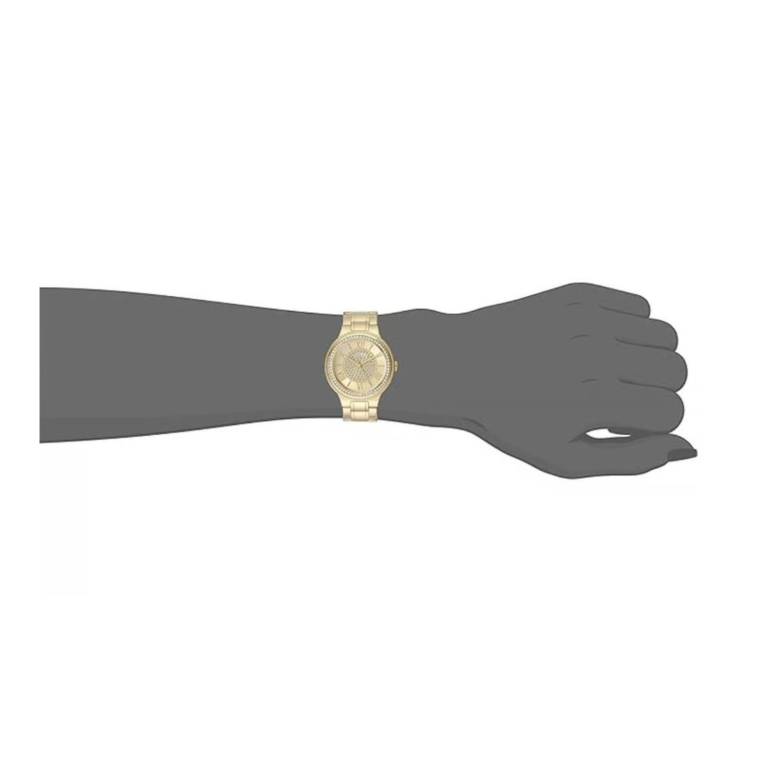 Guess 36 mm Gold Dial Women Analog Watch - U0637L2M