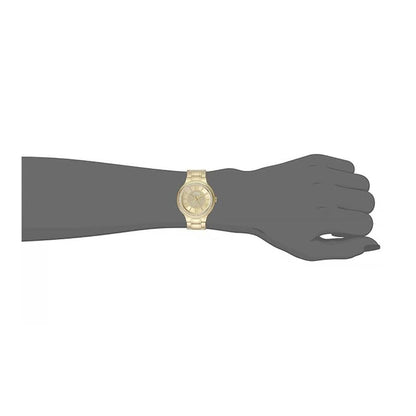 Guess 36 mm Gold Dial Women Analog Watch - U0637L2M