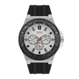 Guess 45 mm White Dial Men Watch U0674G3M