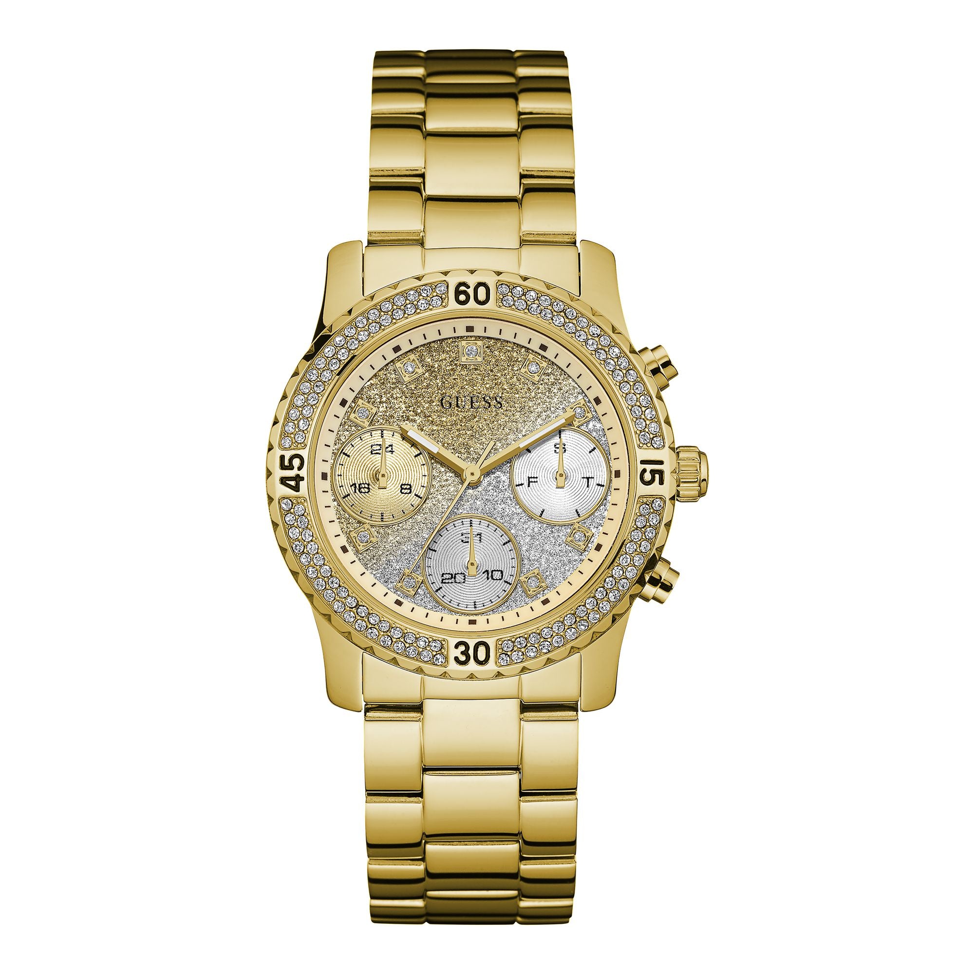 Guess Gold Dial Women Analog Watch U0774L5M