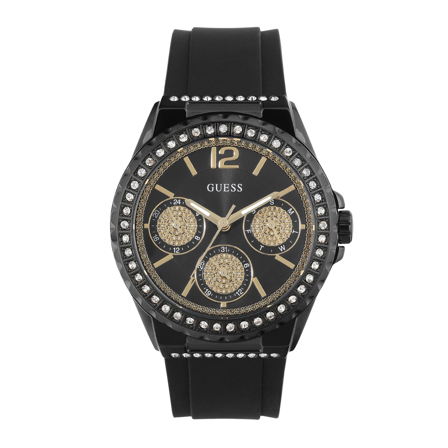 Guess Black Dial Women Watch - U0846L1M