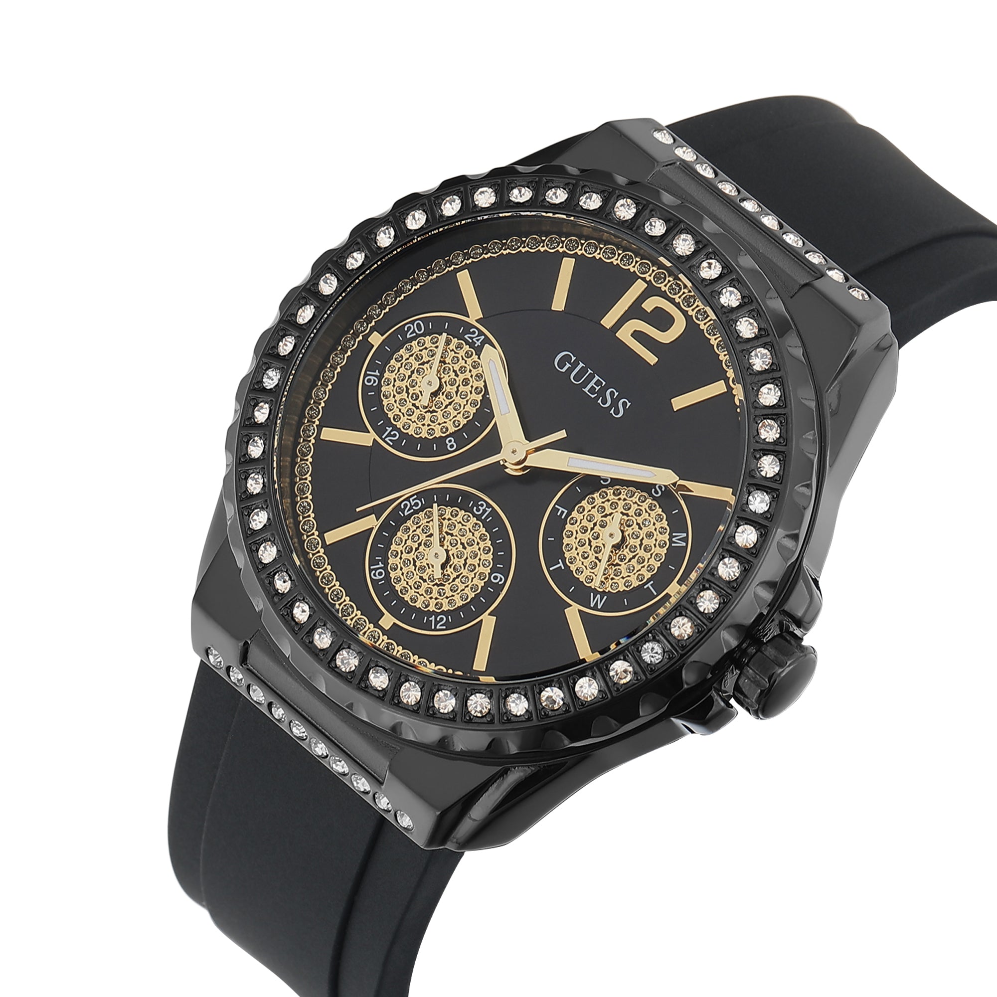 Guess 40 mm Black Dial Women Watch U0846L1M