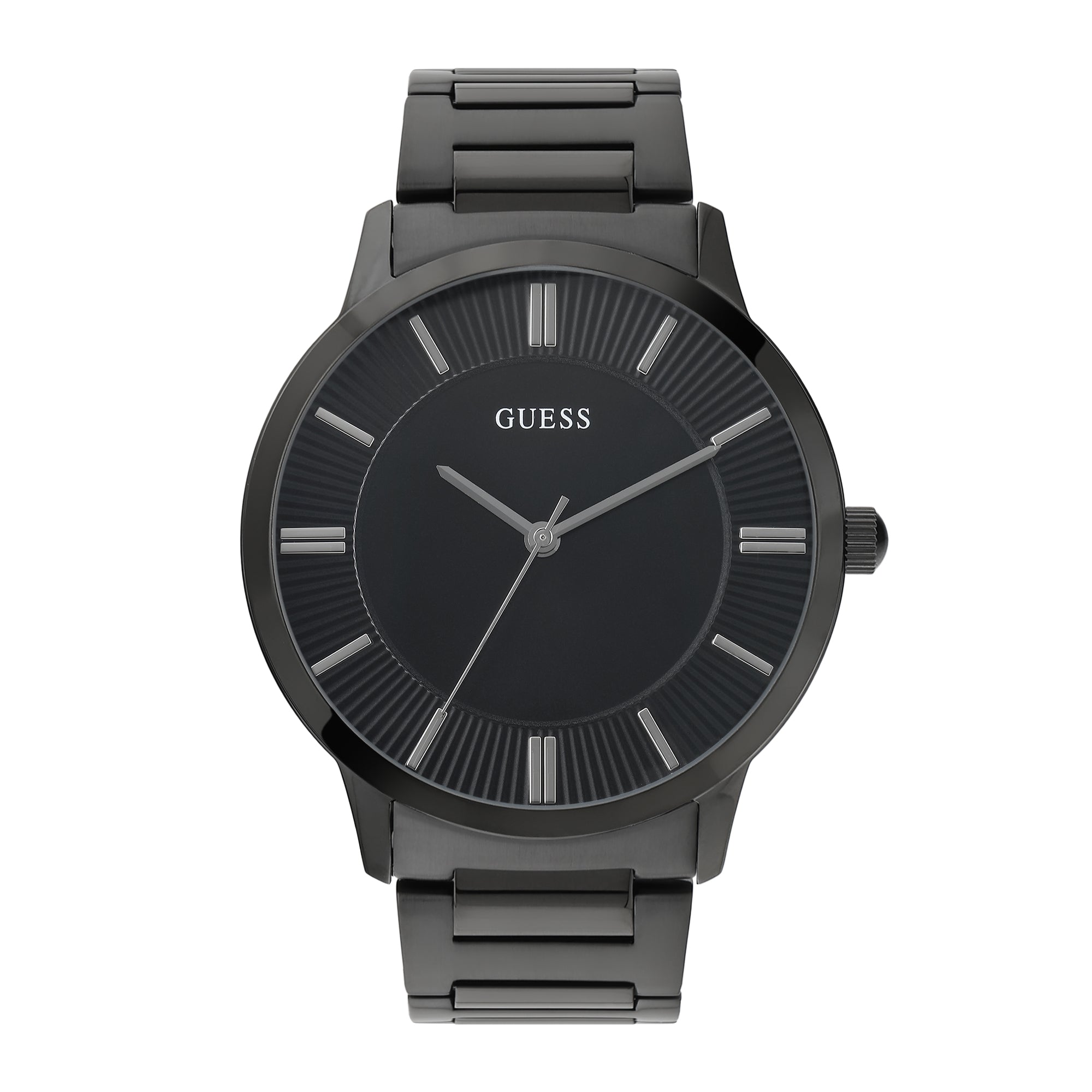 Guess 44 mm Black Dial Men Watch U0990G5M