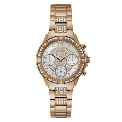 Guess Silver Dial Women Analog Watch - U1071L3M