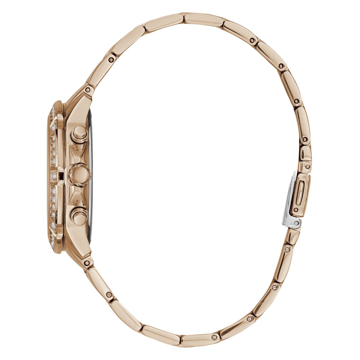 Guess Silver Dial Women Analog Watch U1071L3M