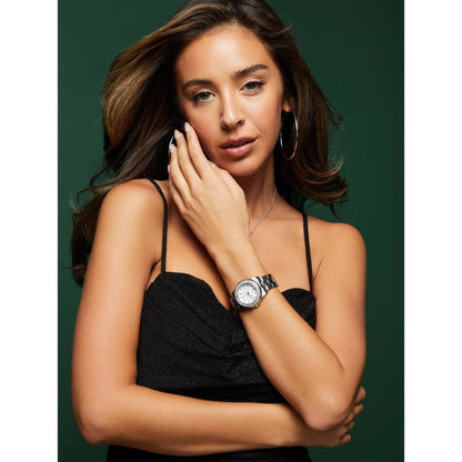Guess White Dial Women Analog Watch - U11052L1M