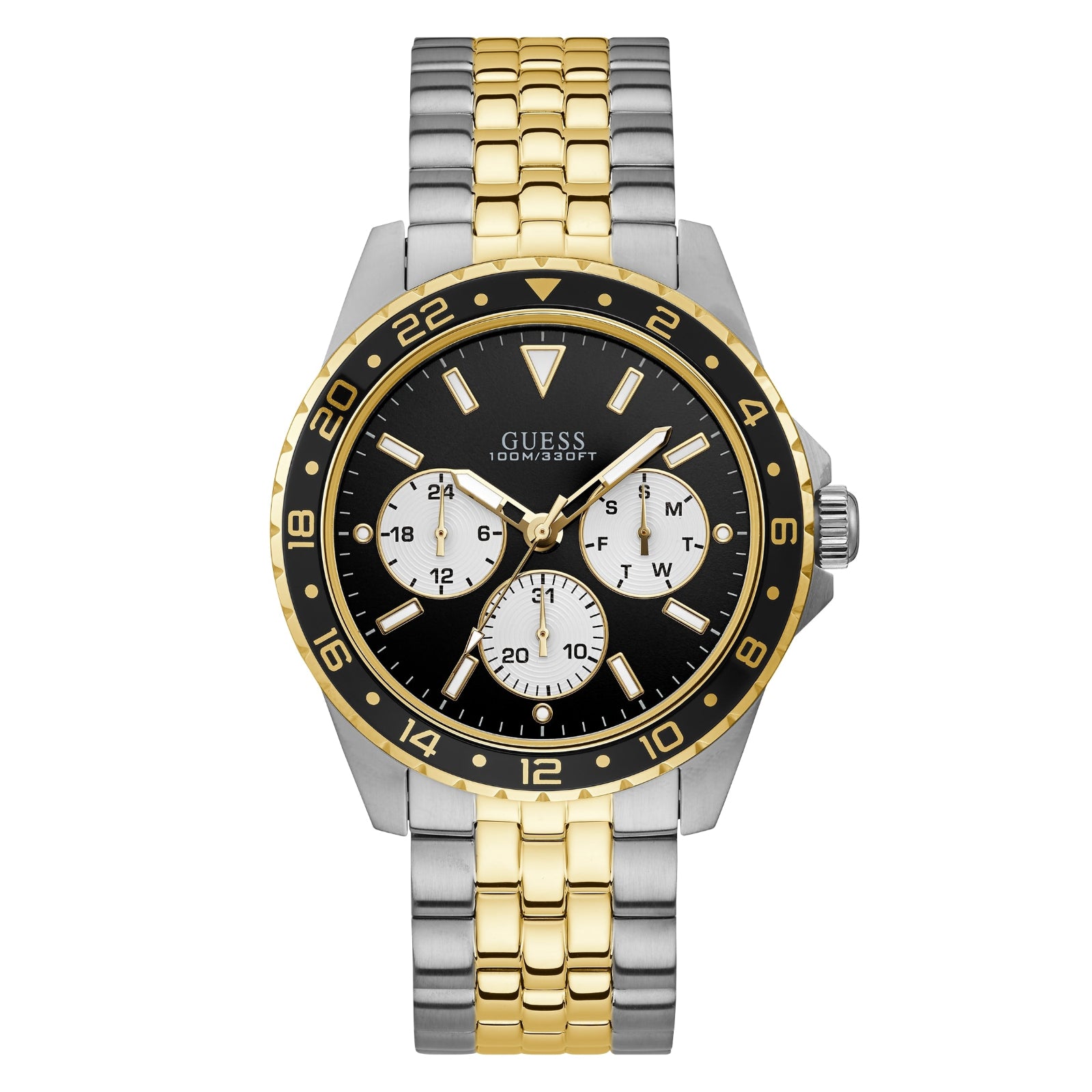Guess Black Dial Men Analog Watch U1107G6M