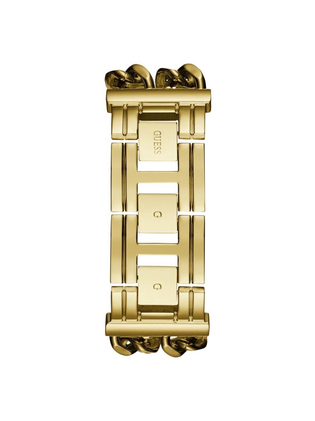 Guess Trend Women 28 mm Gold Dial Analog Watch U1117L2