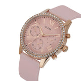 Guess 40 mm Champagne Dial Women Watch U1135L2M