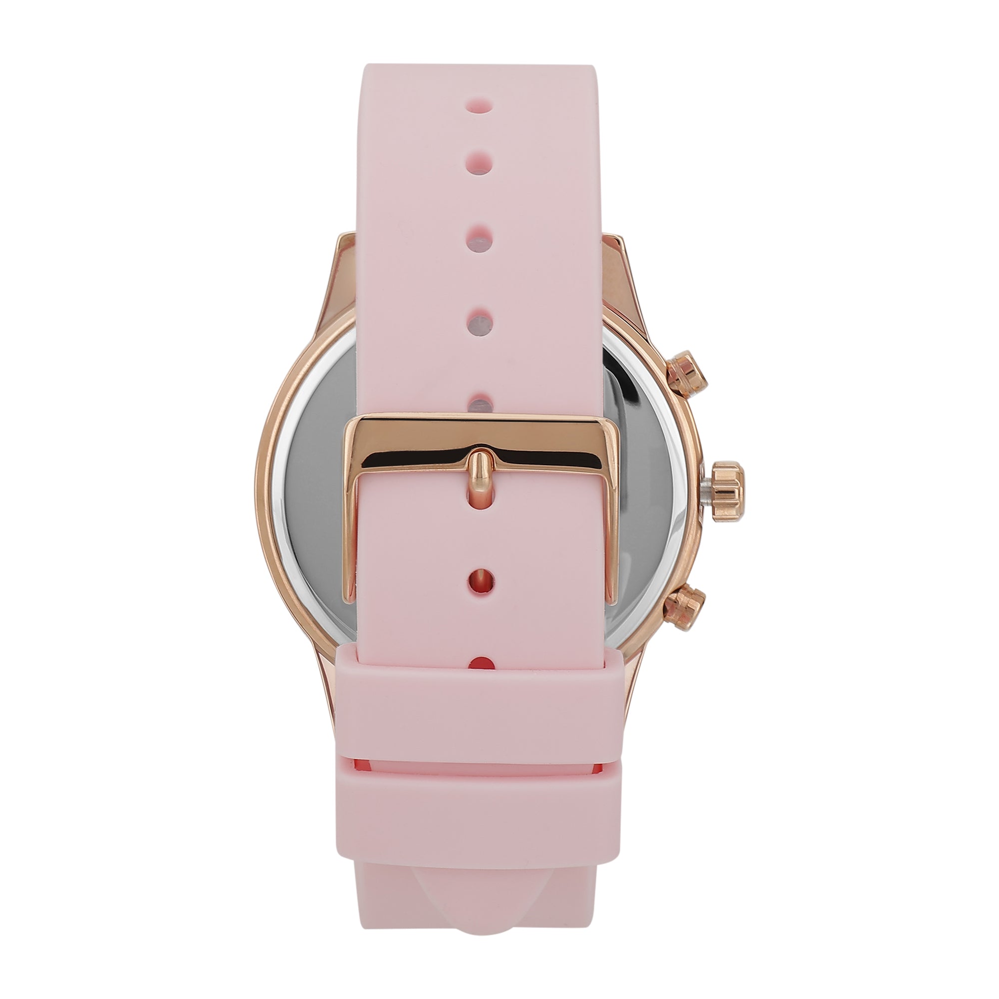 Guess 40 mm Champagne Dial Women Watch U1135L2M