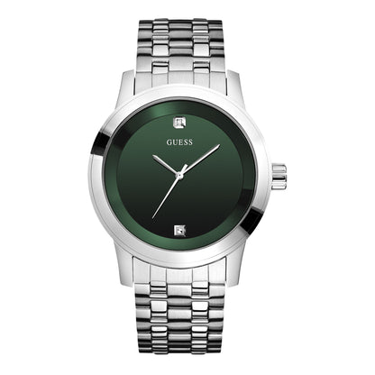 Guess Green Dial Men Analog Watch - U11576G4M