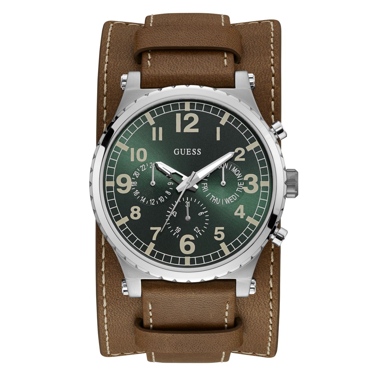 Guess Green Dial Men Analog Watch