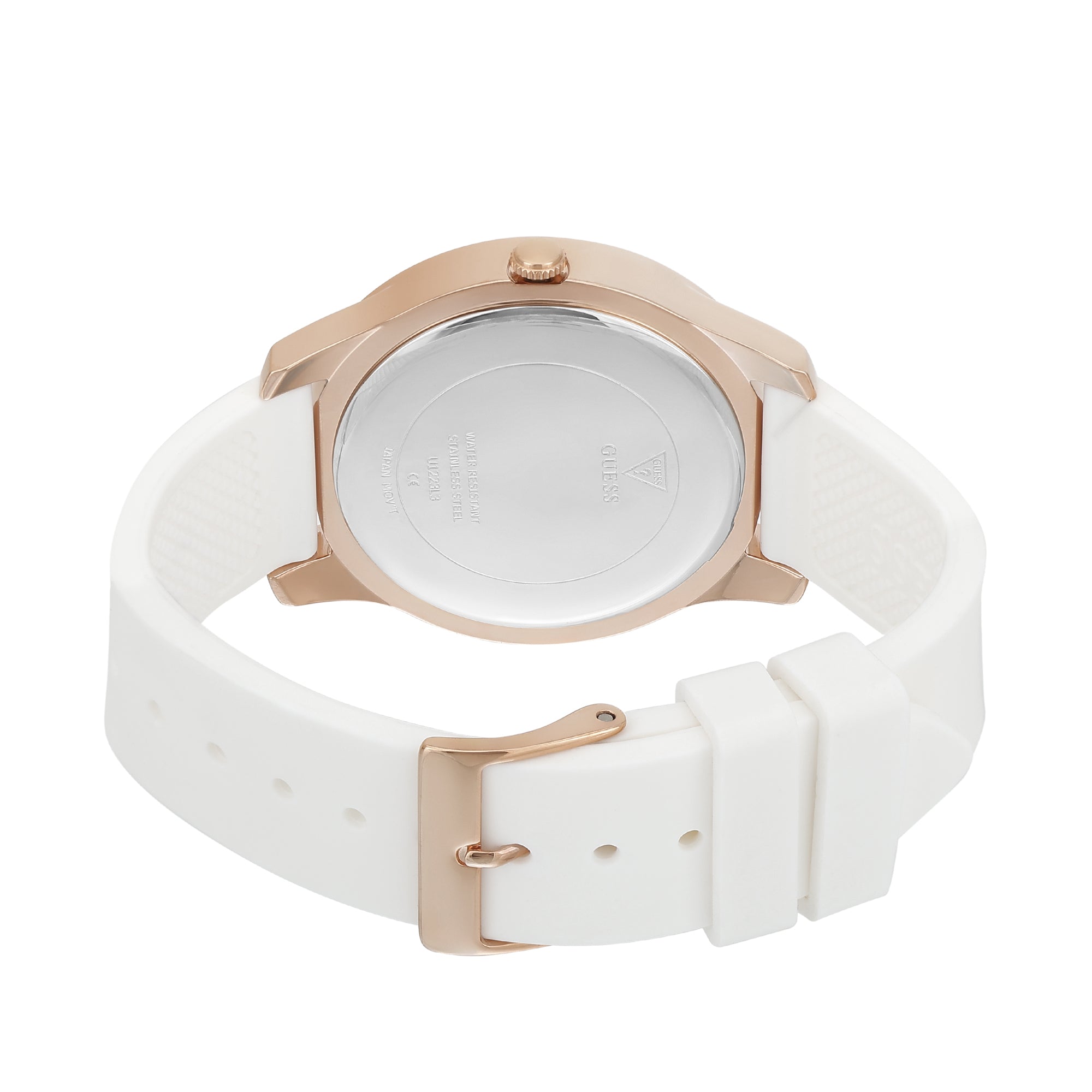 Guess 42 mm Pink Dial Women Watch U1223L3M