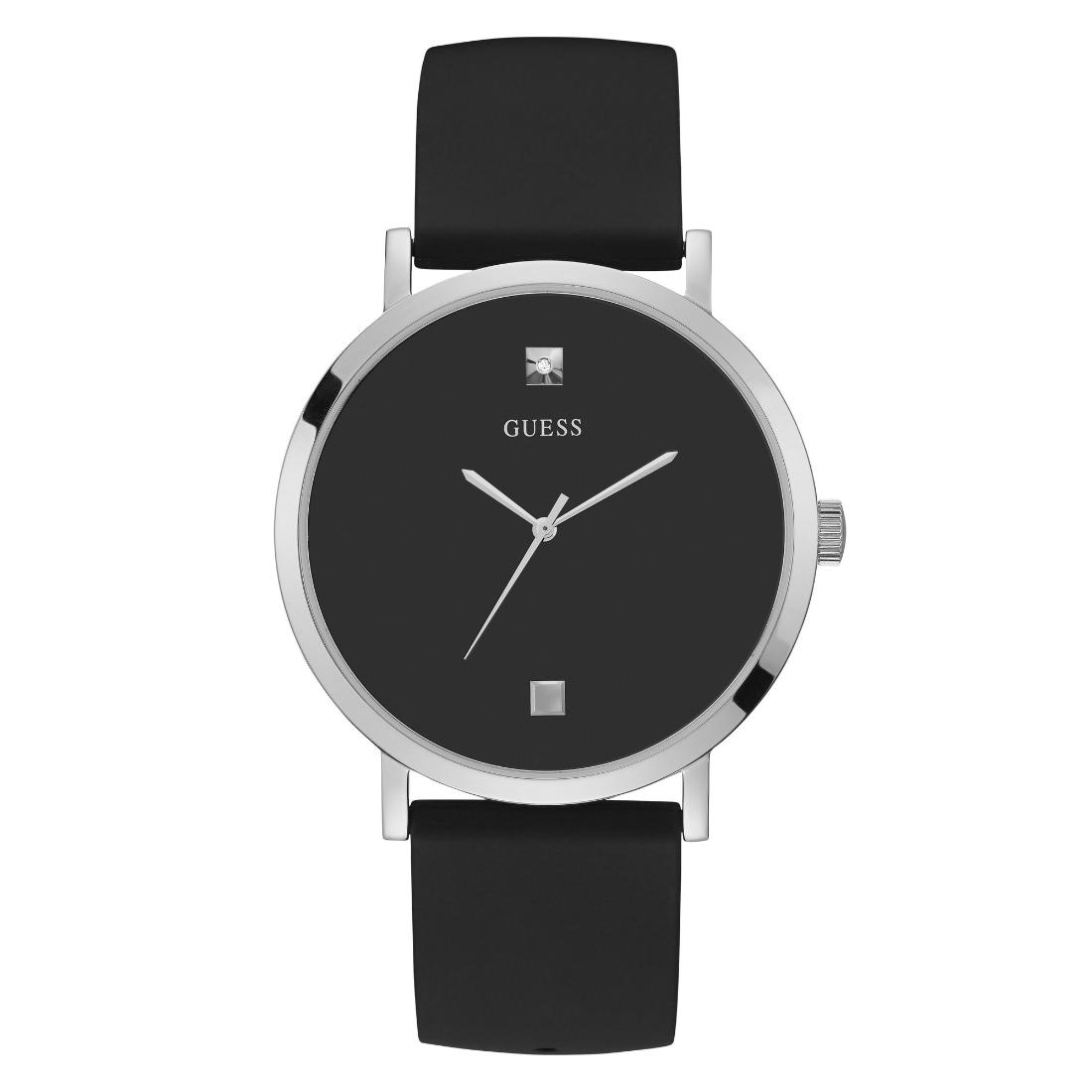 Guess Men 44 mm Black Dial Analog Watch U1264G5
