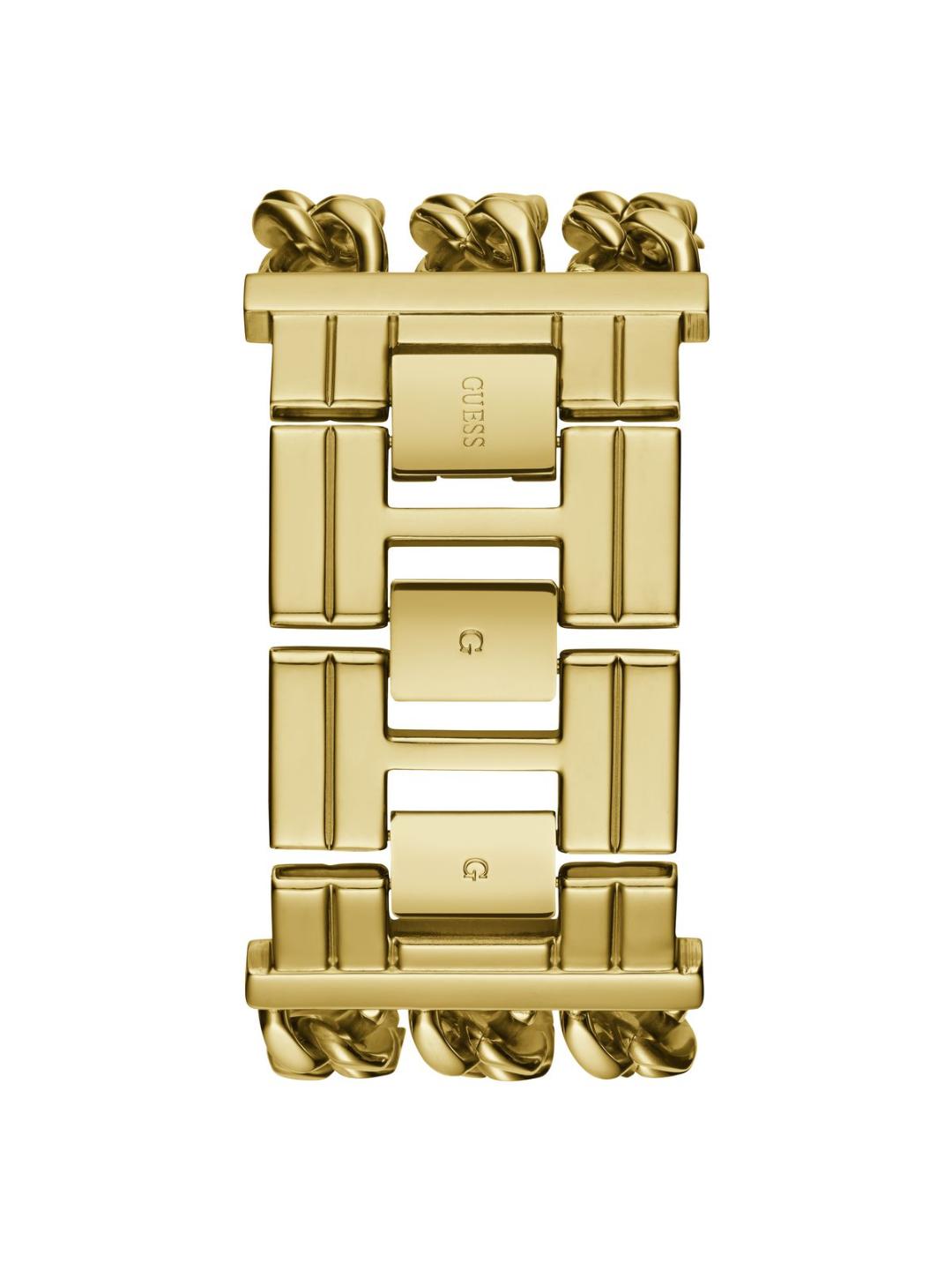 Guess Trend Women 39 mm Gold Dial Analog Watch U1275L2
