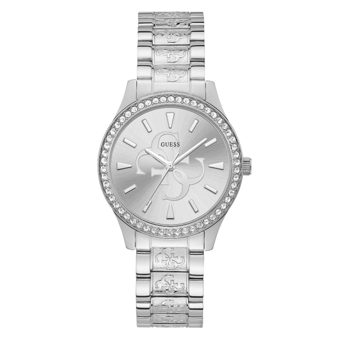 Guess Women 38 mm Silver Dial Analog Watch- U1280L1