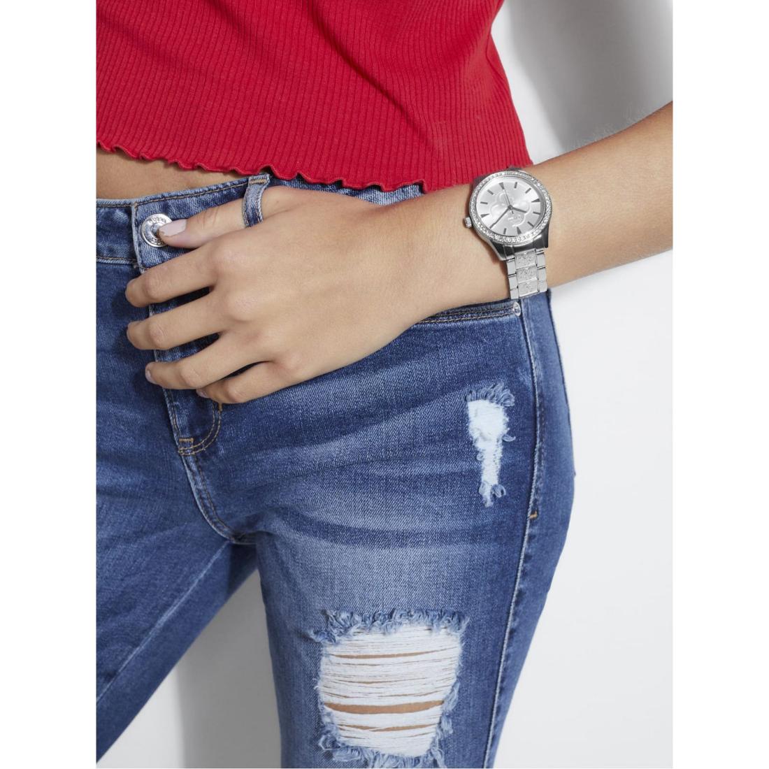 Guess Women 38 mm Silver Dial Analog Watch U1280L1