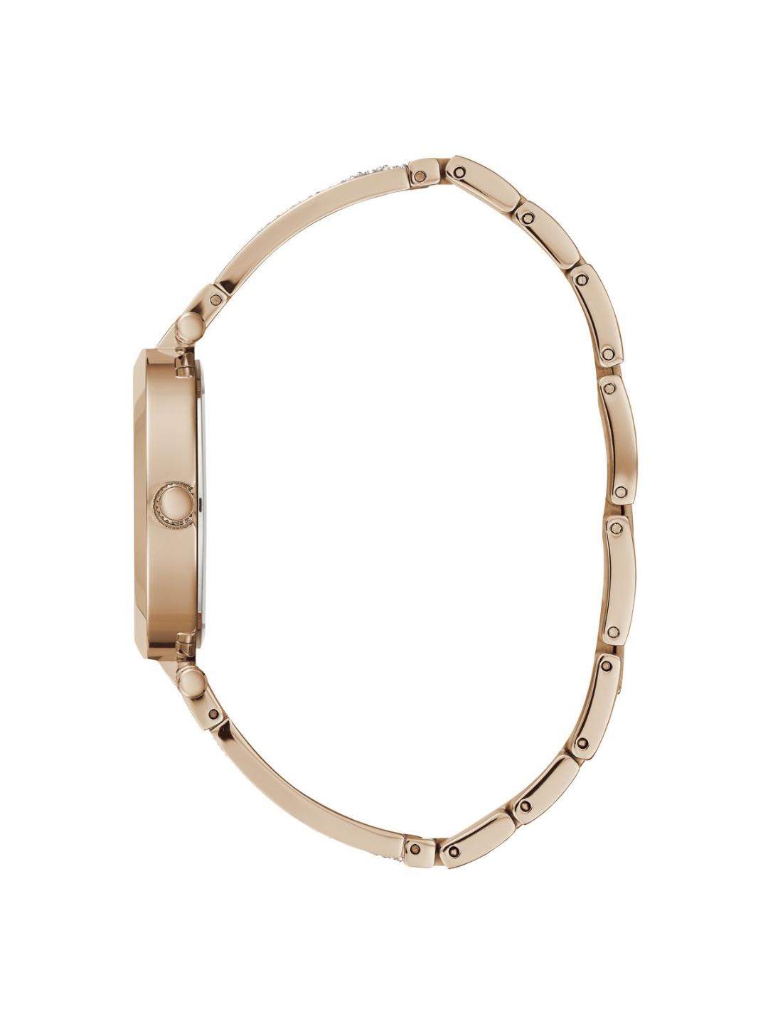 Guess Rose Gold Dial Women Analog Watch U1288L3