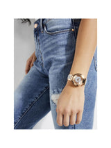Guess Rose Gold Dial Women Analog Watch U1288L3