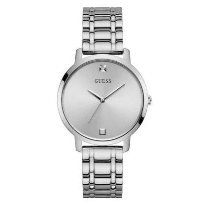 Guess Women 40 mm Silver Dial Analog Watch- U1313L1