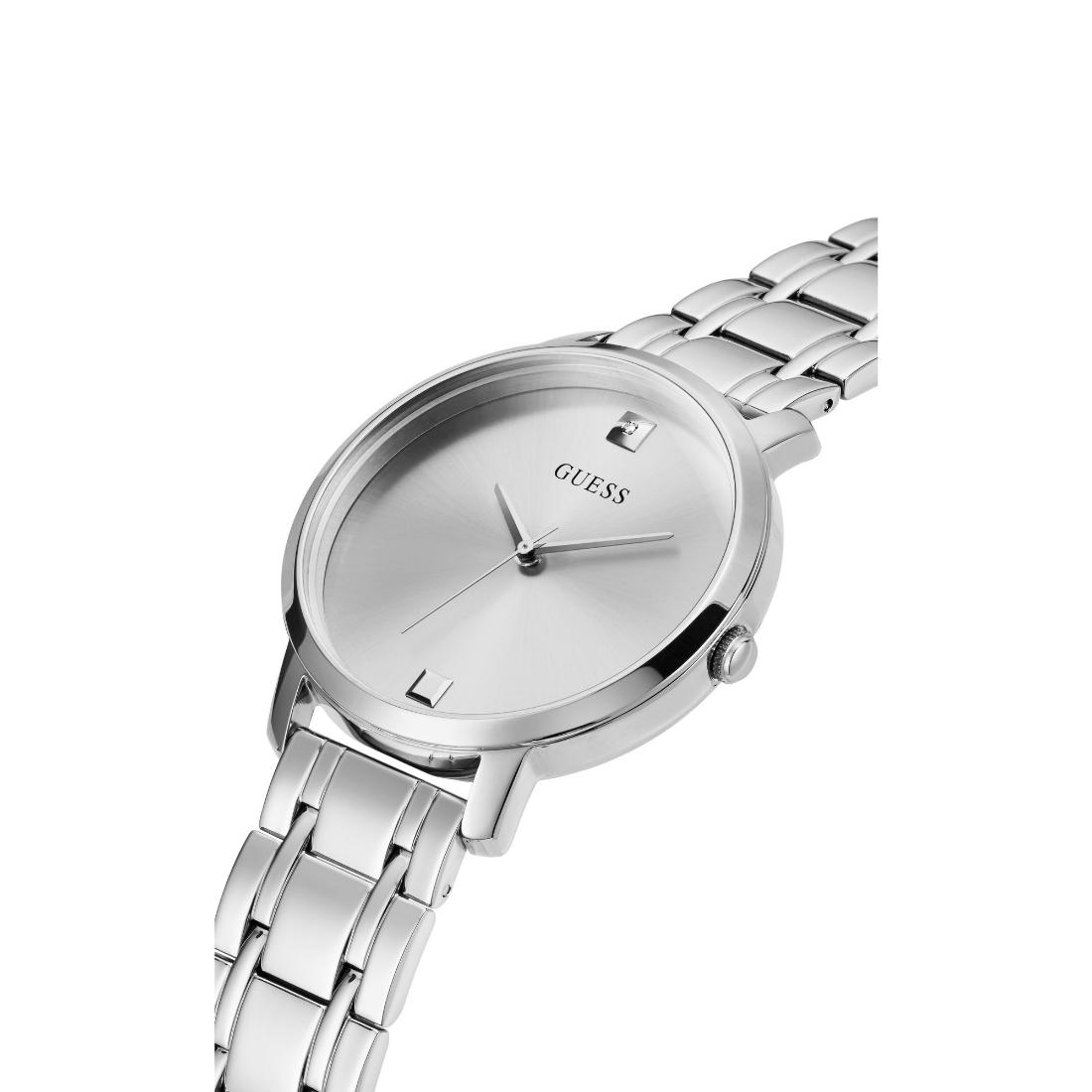 Guess Women 40 mm Silver Dial Analog Watch- U1313L1