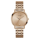 Guess Women 40 mm Rose Gold Dial Analog Watch U1313L3