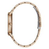 Guess Women 40 mm Rose Gold Dial Analog Watch U1313L3