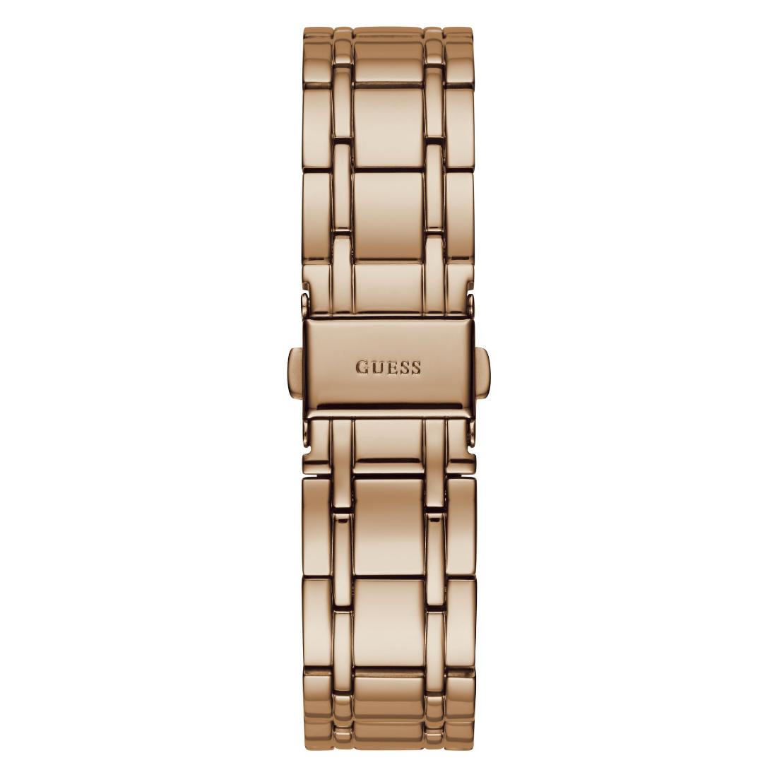 Guess Women 40 mm Rose Gold Dial Analog Watch U1313L3