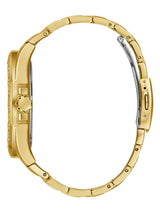Guess 47 mm Men Gold Dial Multifunction Analog Watch U1317G1