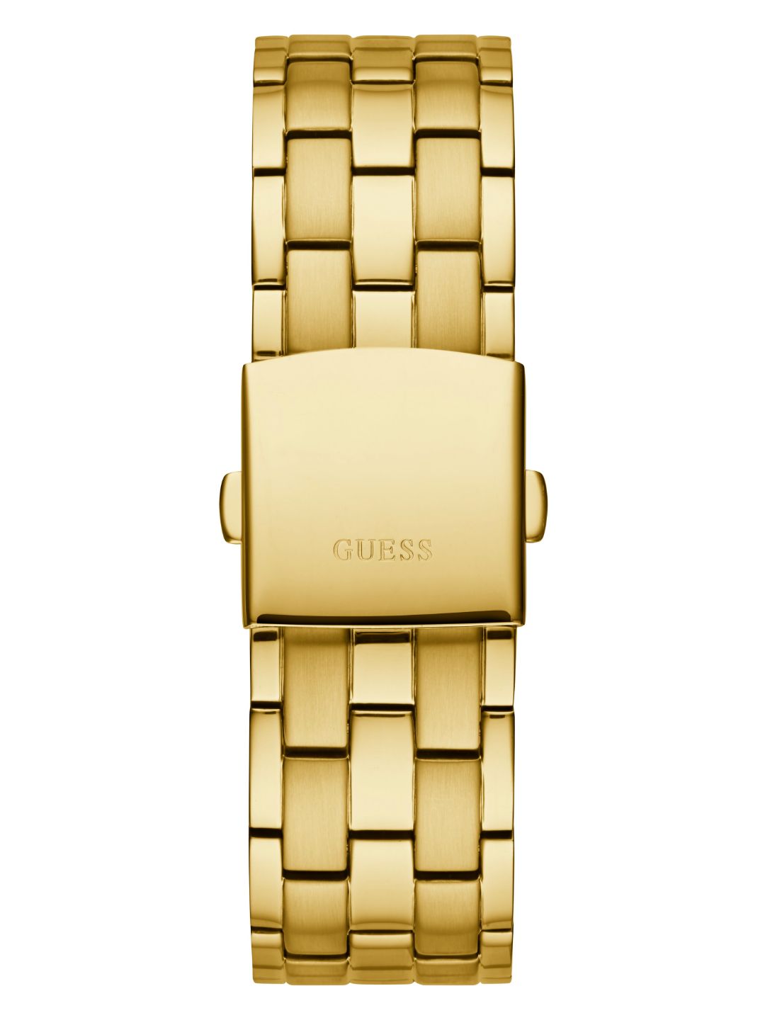 Guess 47 mm Men Gold Dial Multifunction Analog Watch U1317G1