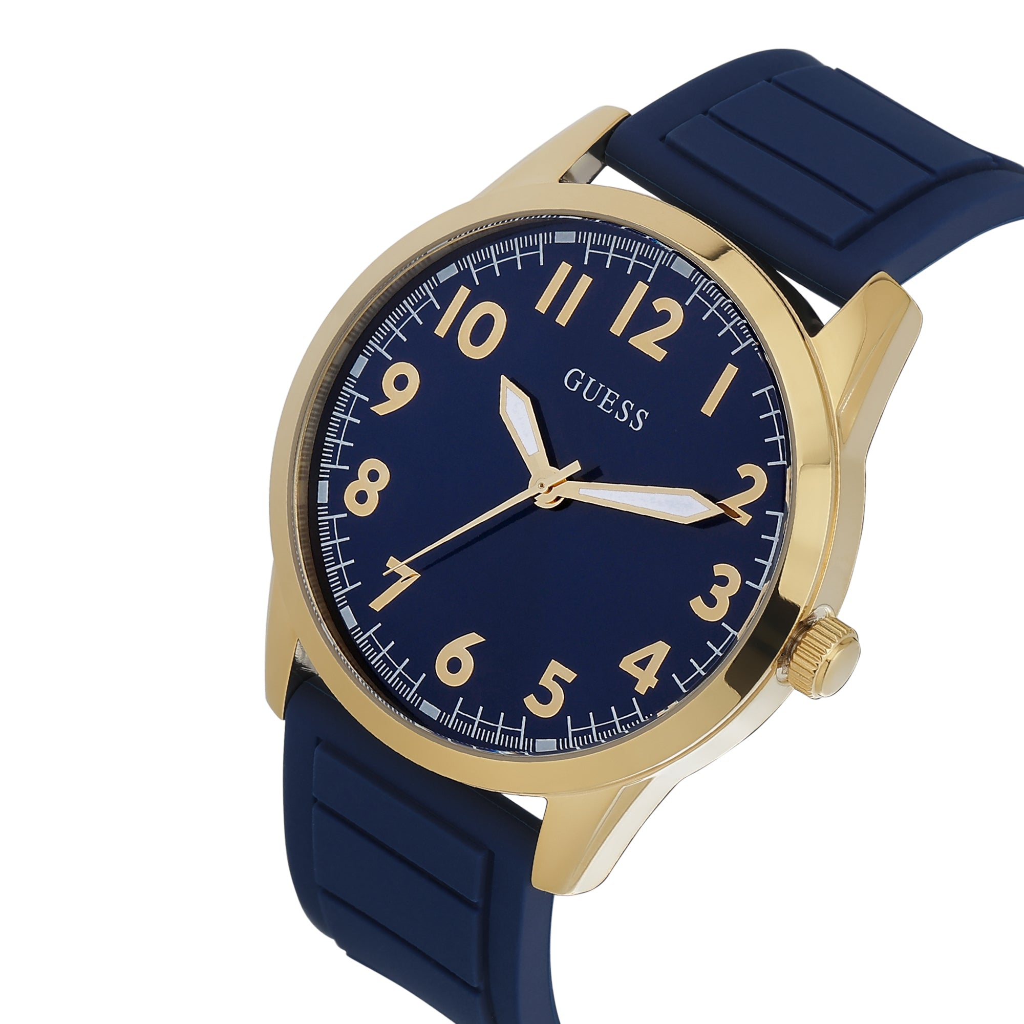 Guess 42 mm Blue Dial Men Watch U1324G1M