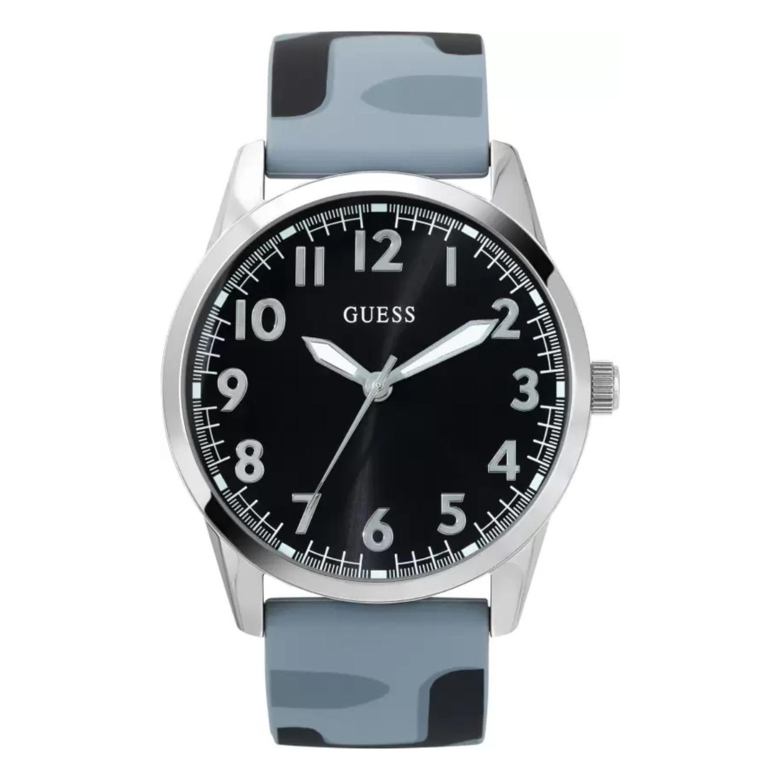 Guess Black Dial Men Analog Watch U1324G3M