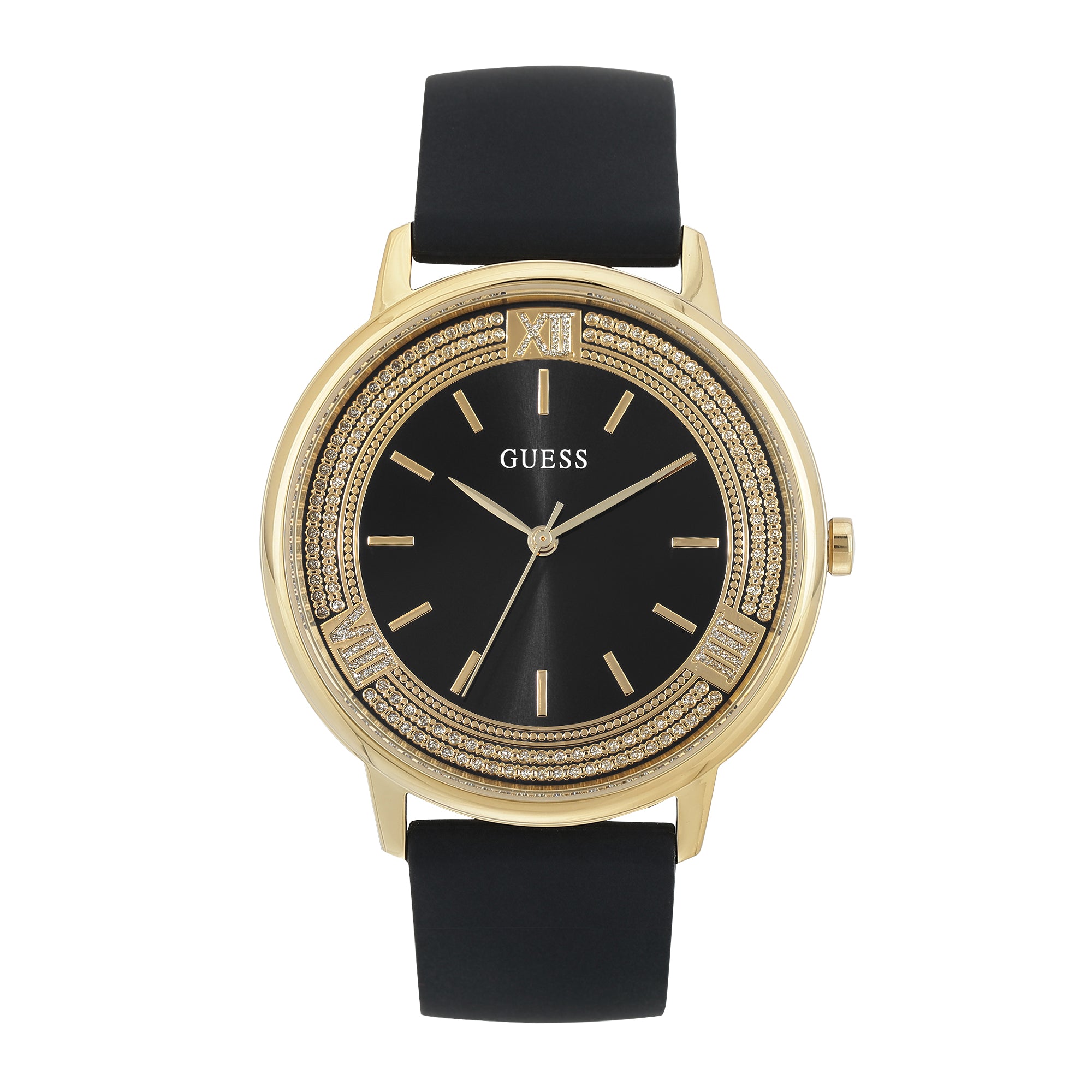 Guess 42 mm Black Dial Women Analog Watch U1326L1M