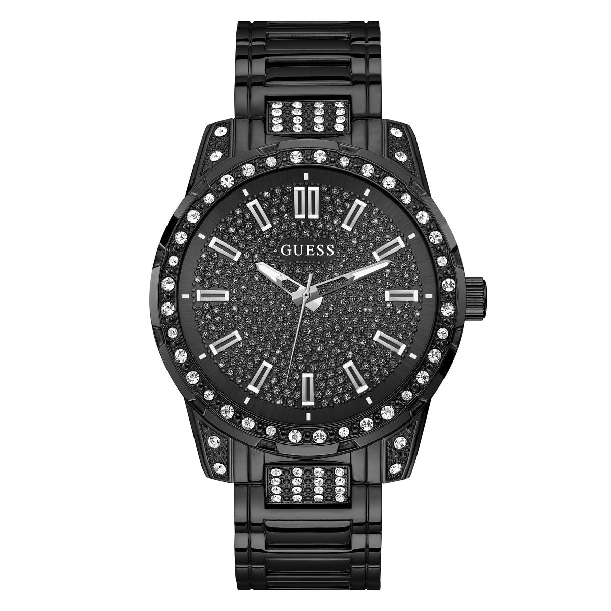 Guess Black Dial Men Analog Watch - U1339G3M